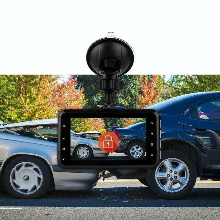 Hidden Dual-lens Car Dvr with Reversing Video Monitor 8