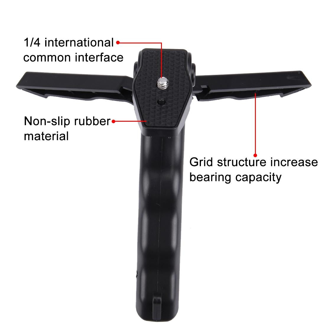 Grip Folding Tripod Mount for Gopro and Xiaoyi Action Cameras 4