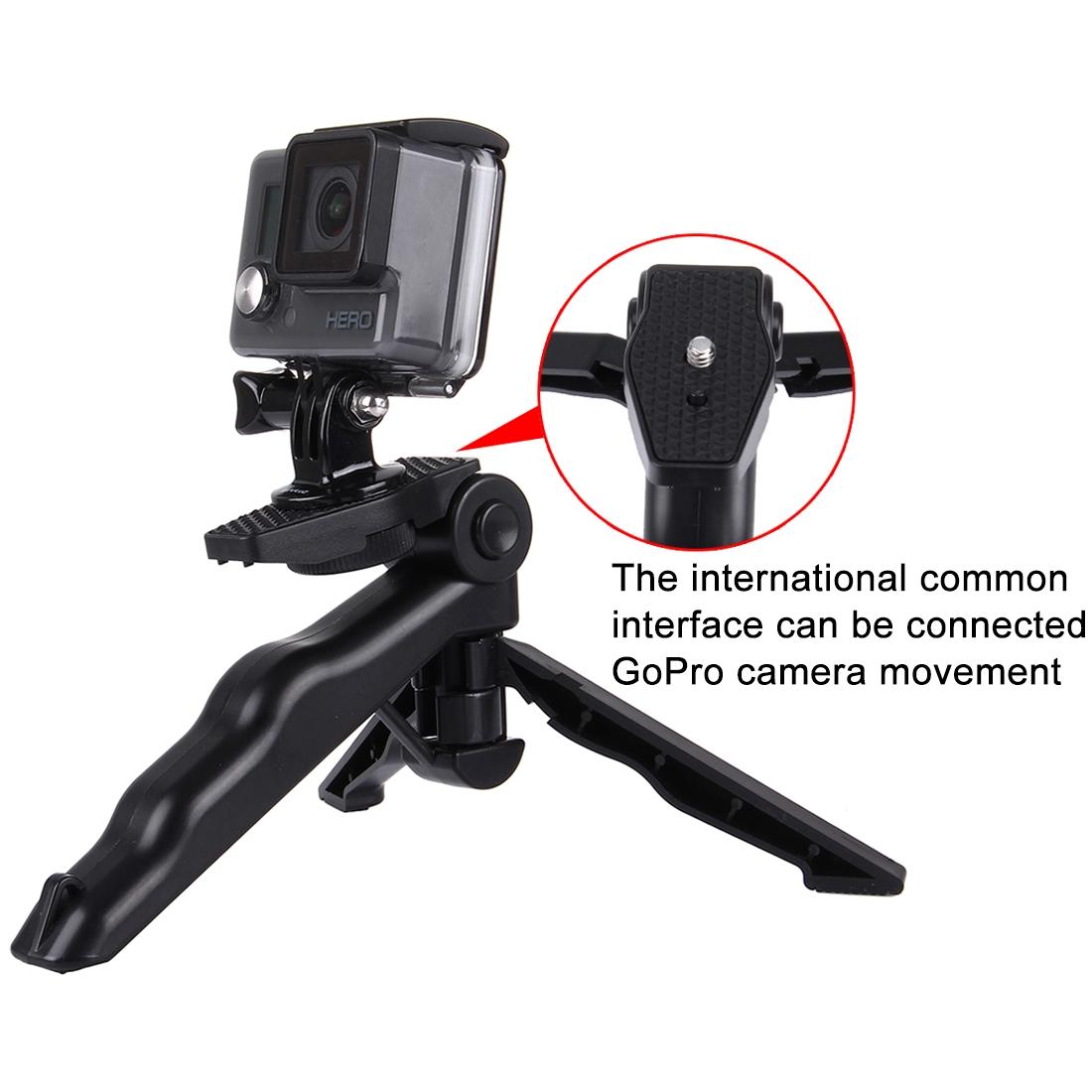Grip Folding Tripod Mount for Gopro and Xiaoyi Action Cameras 5