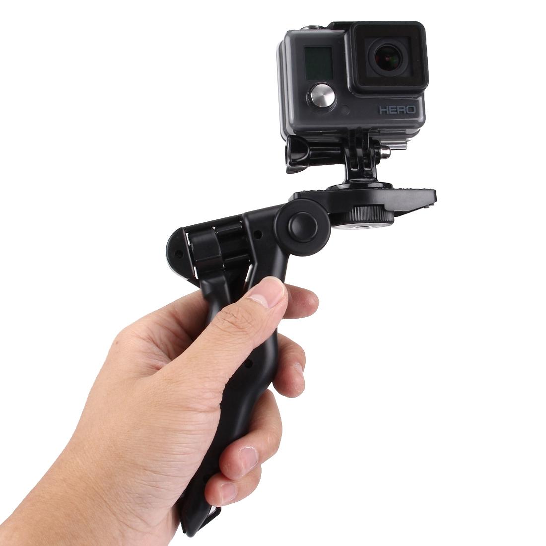 Grip Folding Tripod Mount for Gopro and Xiaoyi Action Cameras 7