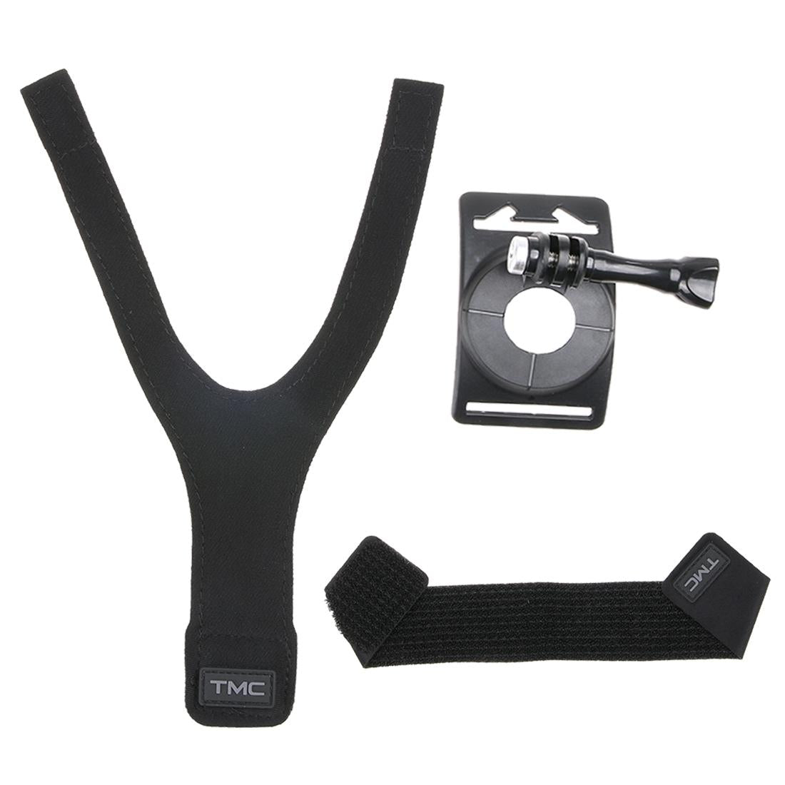 360 Degree Rotation Mount for Gopro Insta360 Dji Action Cameras - 3-in-1 Straps for Hand Wrist Arm Leg 3