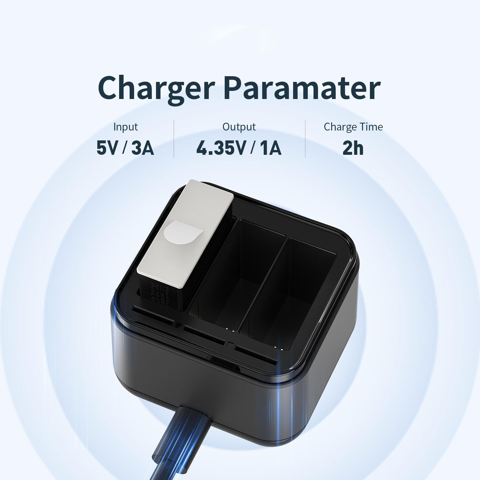 Gopro Hero Battery Charger Seat - Amagisn 7