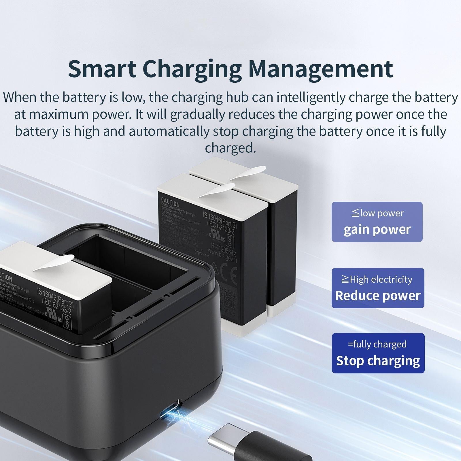 Gopro Hero Battery Charger Seat - Amagisn 11