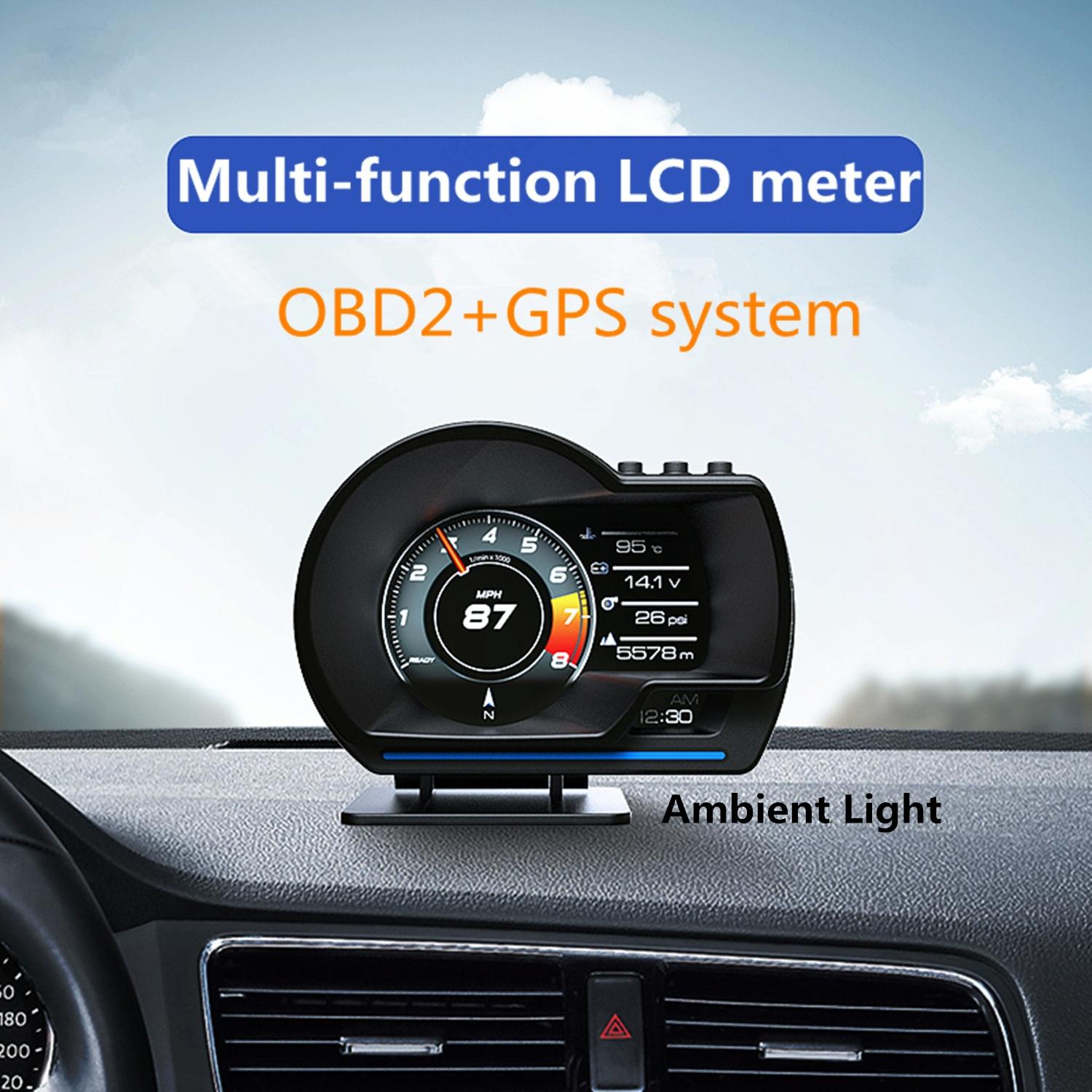 Car Hud Head Up Display Obd Gps Driving Computer Code Table 4