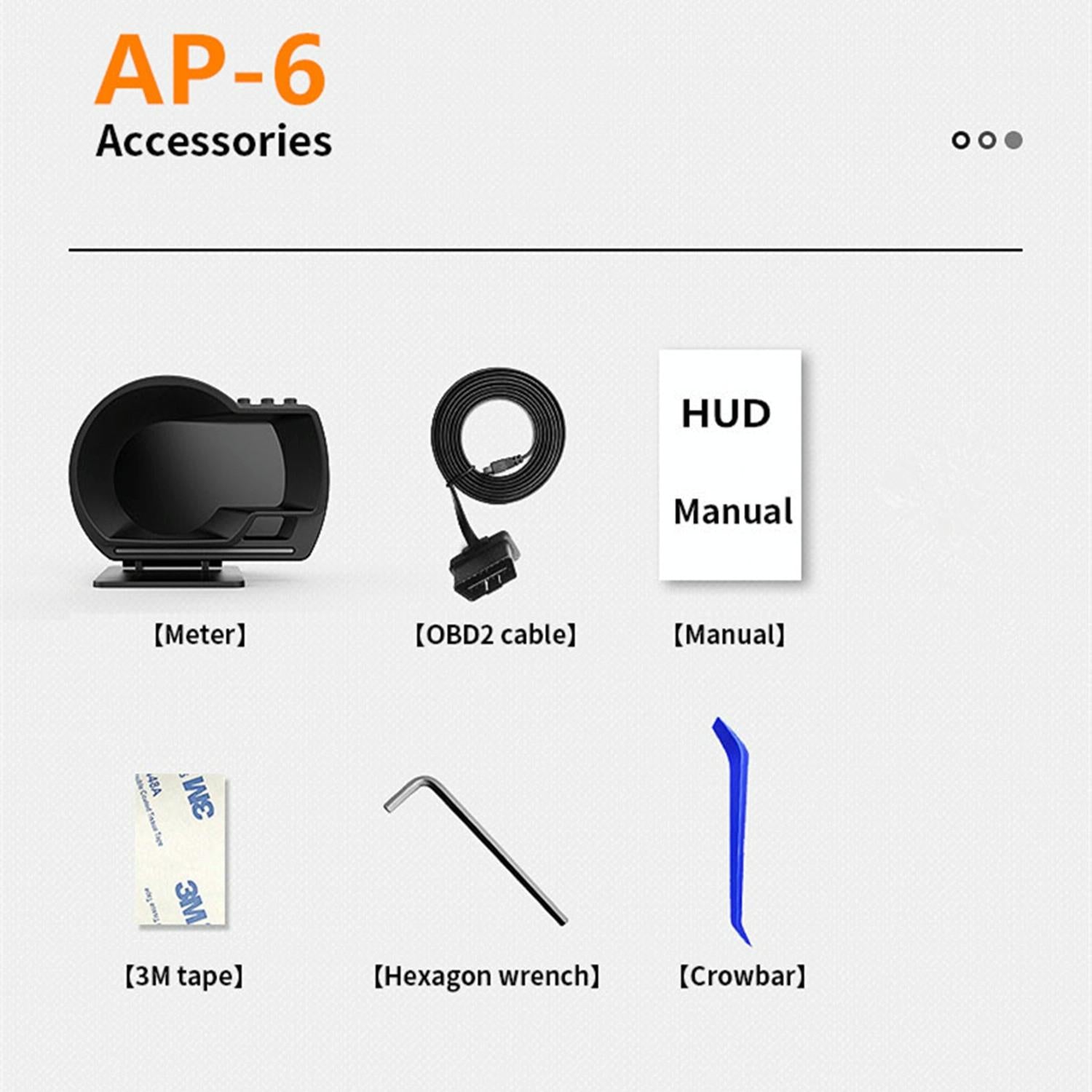 Car Hud Head Up Display Obd Gps Driving Computer Code Table 6