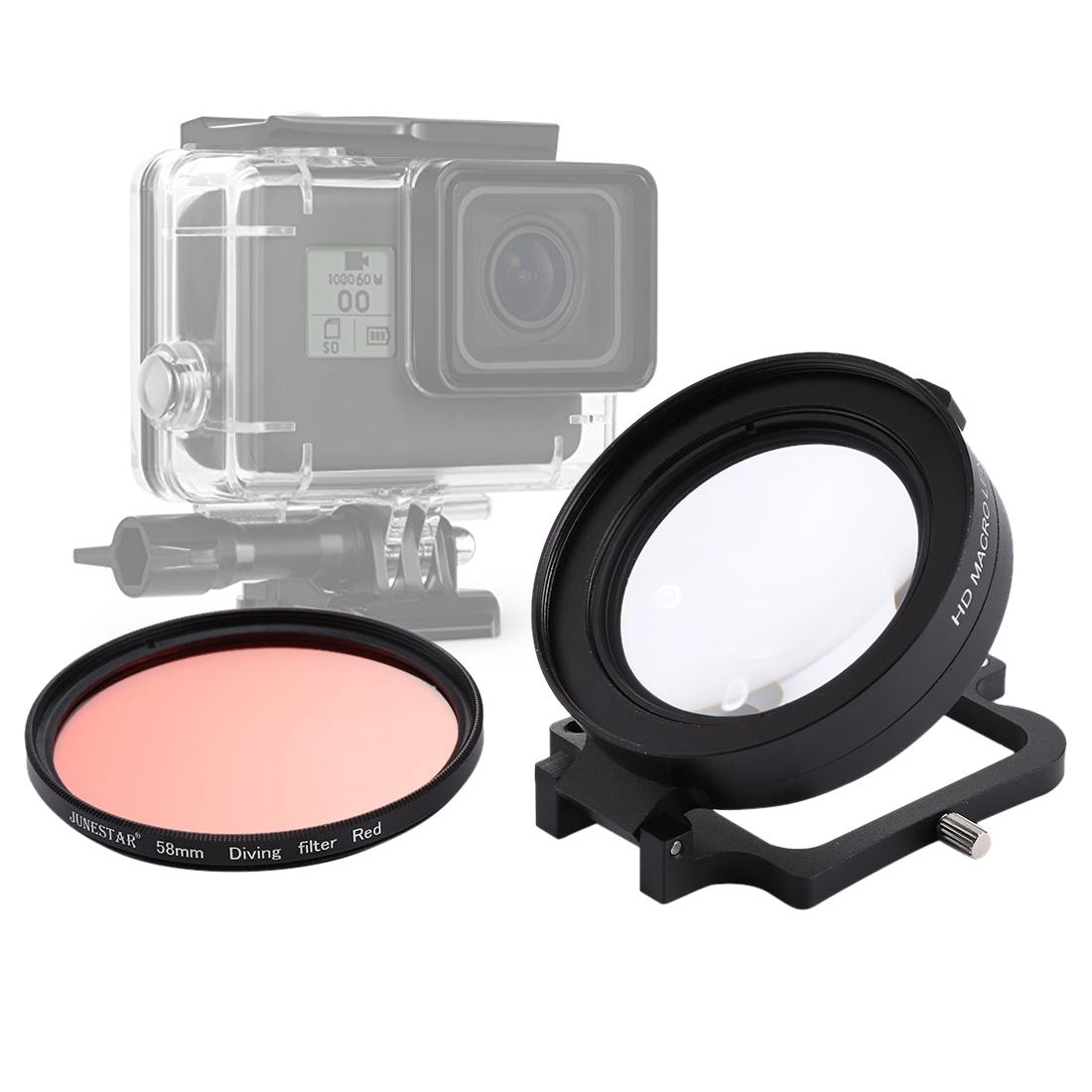 16x Macro Lens Filter for Gopro Dive Housing 58mm 7