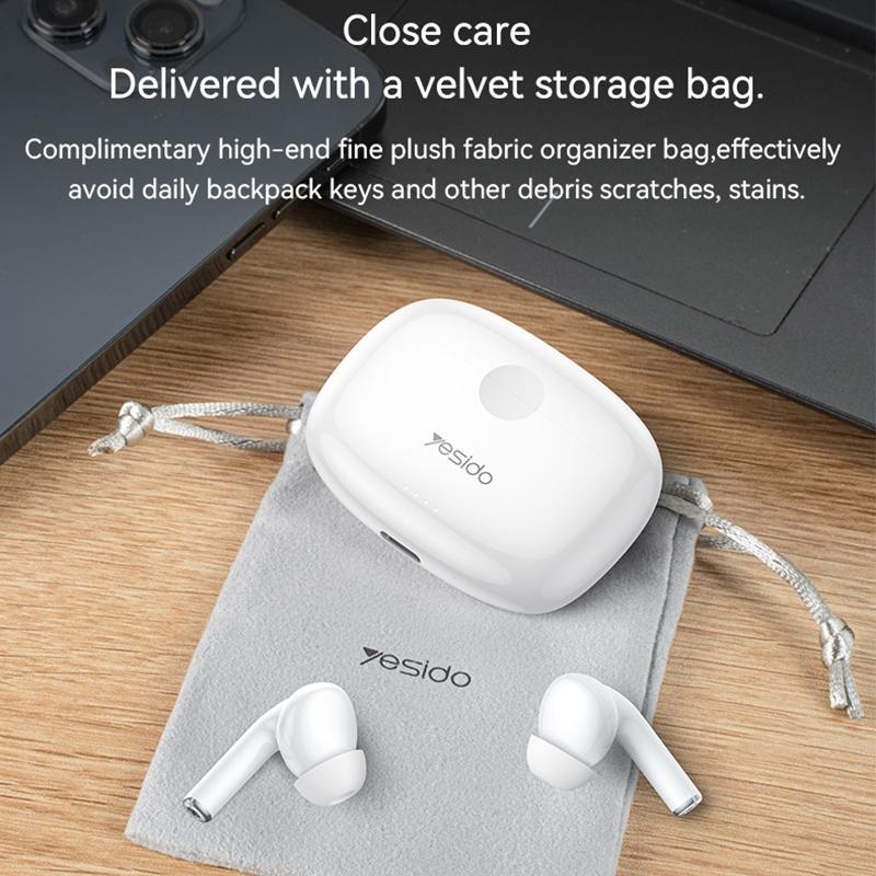 Smart Dual Noise Reduction Tws Wireless Earphones with Anc & Enc 8
