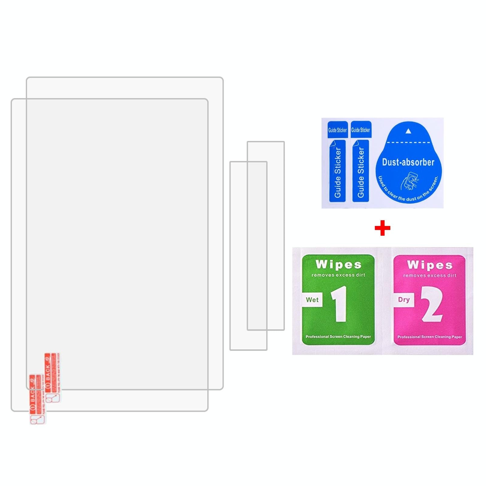 2-pack Tempered Glass Film for Car Navigator Protection - For Xiaomi Su7 3
