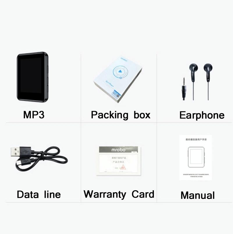 1.77 Inch Bluetooth Mp3 E Book With 8Gb Memory Novel Reading 8
