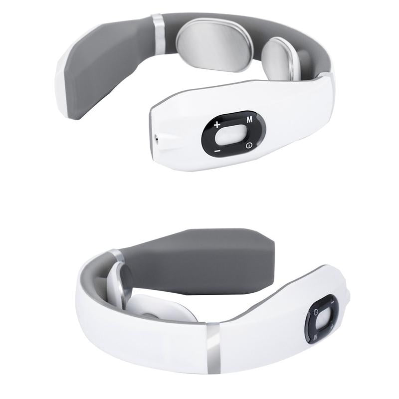 Intelligent Neck Massager Electromagnetic Vibration Black 6