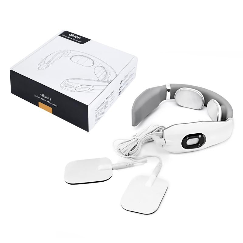 Intelligent Neck Massager Electromagnetic Vibration Black 12