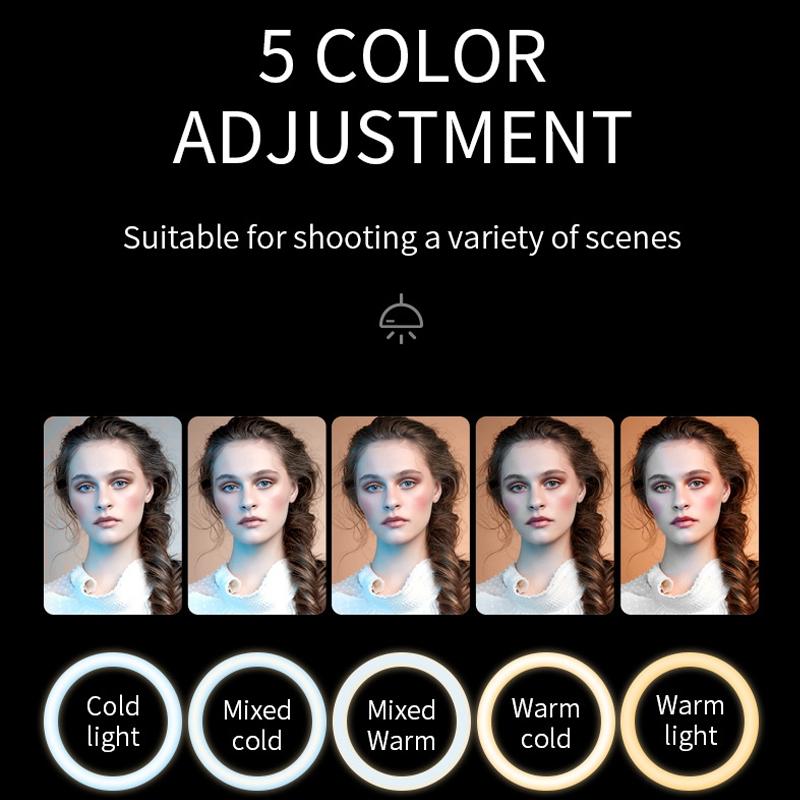 Full Screen Beauty Light - Single Light & Stand for S20 Selfies 5