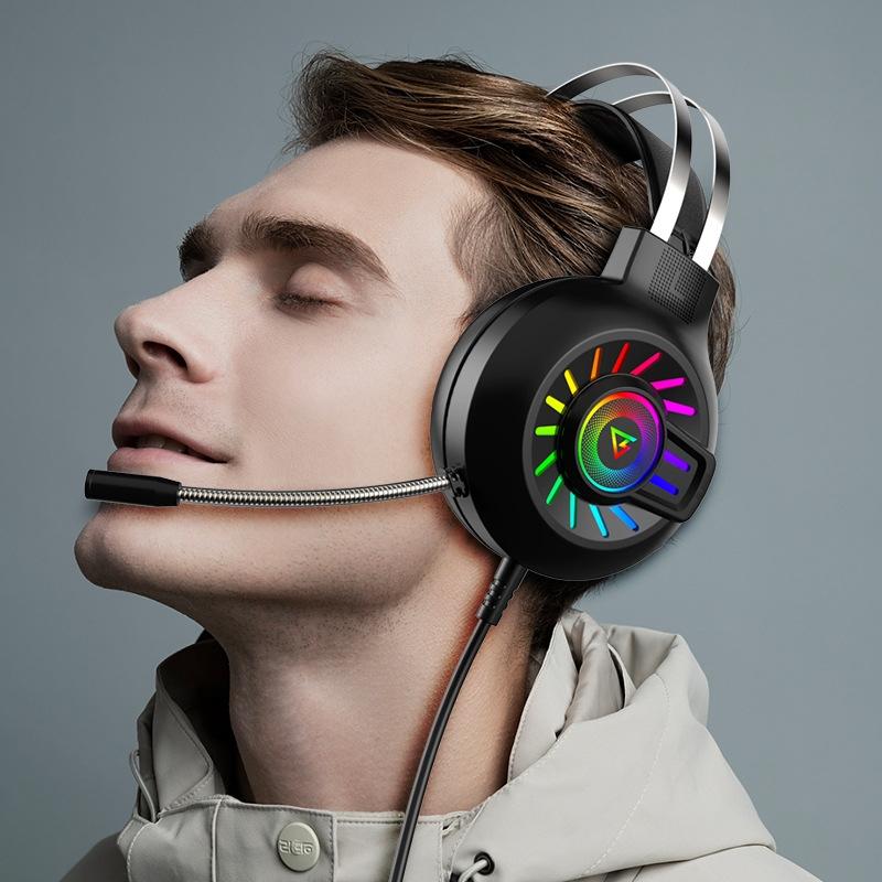 Rgb Wired Gaming Headset With Mic 7.1 Channel Black 6