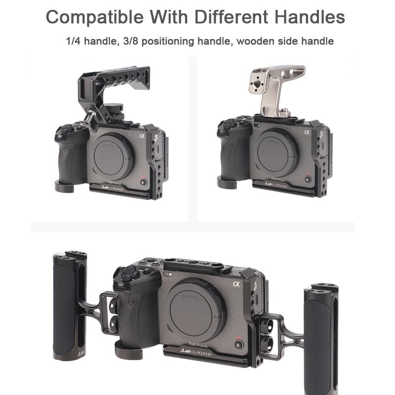 Camera Protection Cage Stabilizer Rig - Rabbit Cage for For Sony Fx30 / Fx3 - Only Rabbit Cage 4