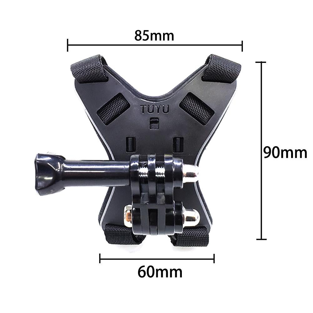 Universal Motorcycle Helmet Mount for Action Camera and Phone 4