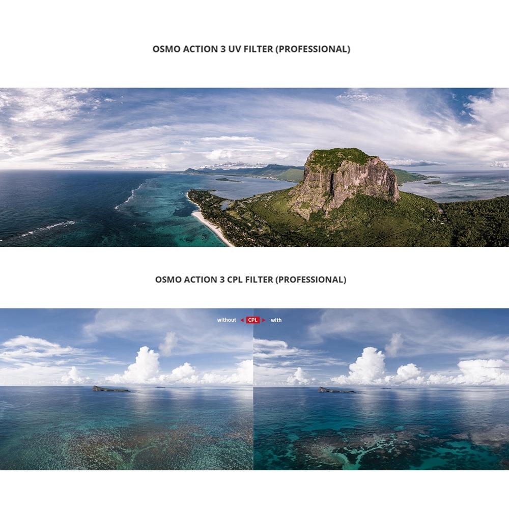 Pro Version Cpl Camera Lens Filter for Dji Action 3 5