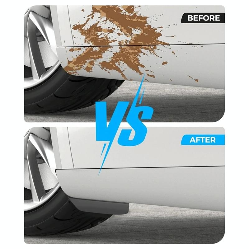 For Tesla Model 3 2024 4Pcs / Set Car Fenders Mud Flap Modification Accessories 4