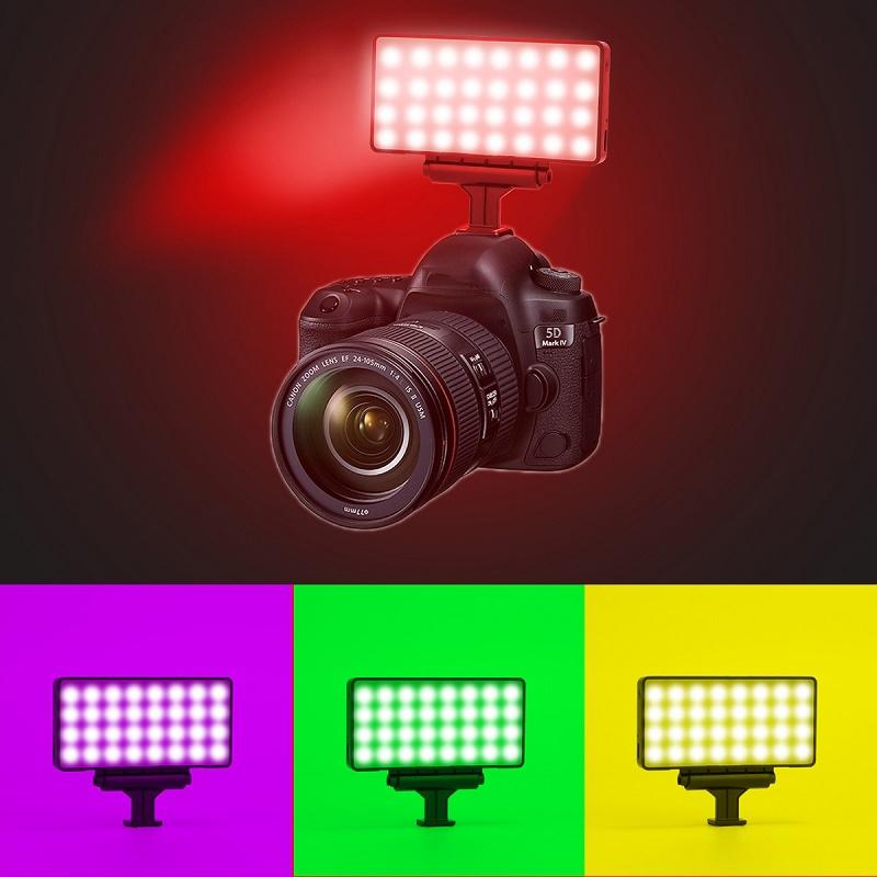 Adjustable Rgb Fill Light for Outdoor Mobile Photography 4