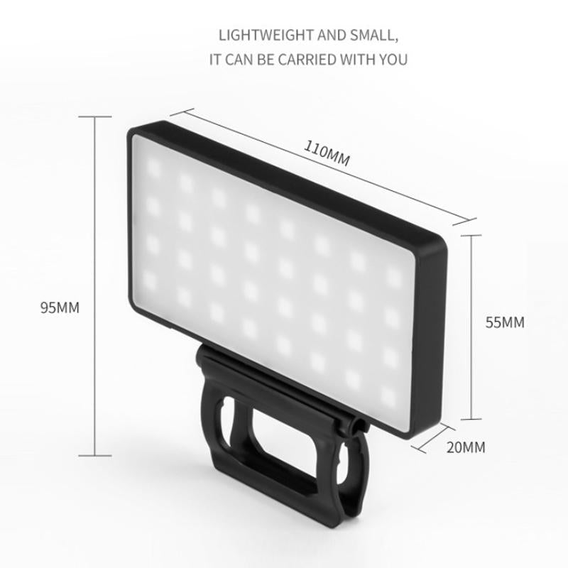Adjustable Rgb Fill Light for Outdoor Mobile Photography 3