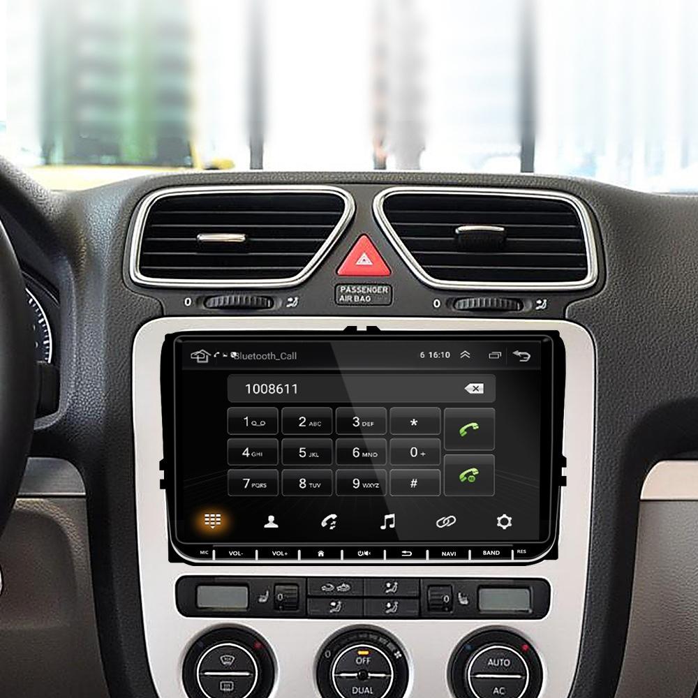 9 Inch Carplay Android10.0 Navigator For Volkswagen - 1 + 16G Central Control Screen 5