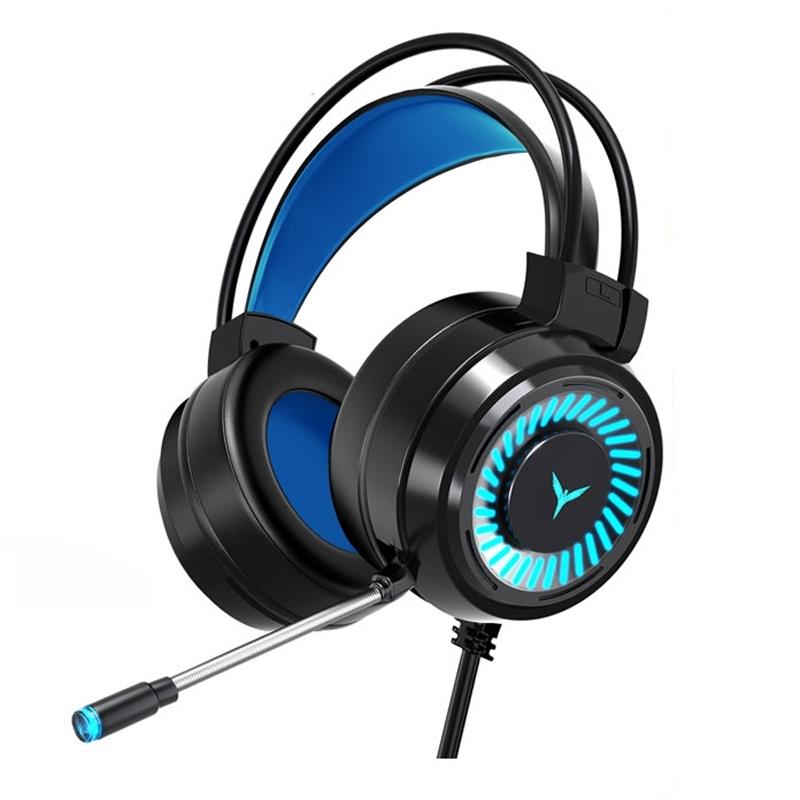 2-Pack G58 Gaming Headset W / Mic 2M Cable Black Usb 7.1 Version 3
