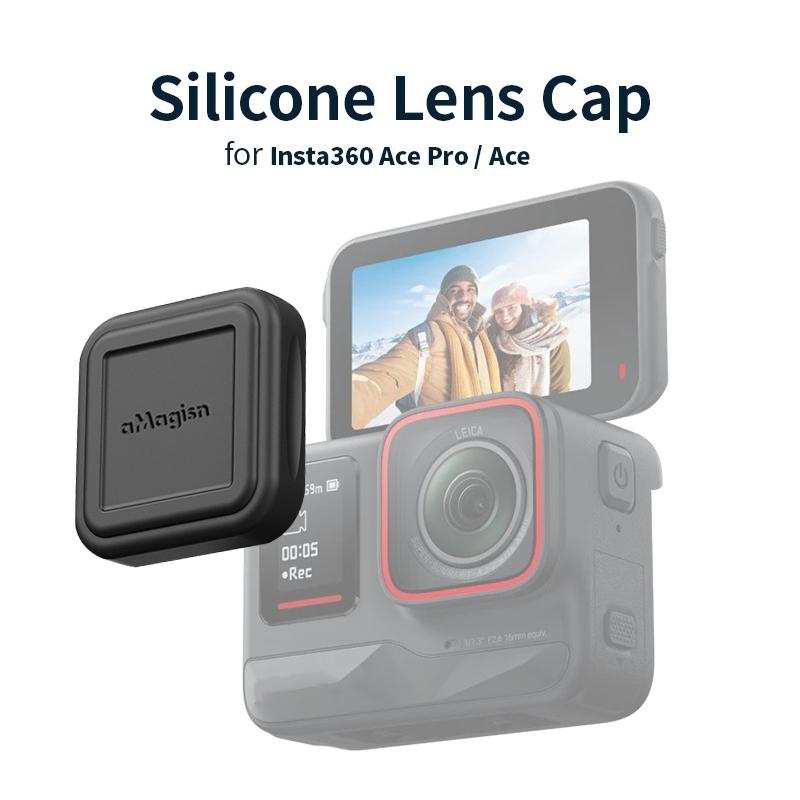 Silicone Lens Cap for Sports Camera - Protective Cover - For Insta360 Ace 6
