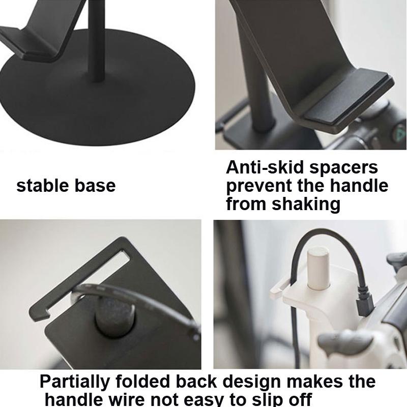 3-tier Desktop Gamepad and Headphone Storage Rack - Black 5