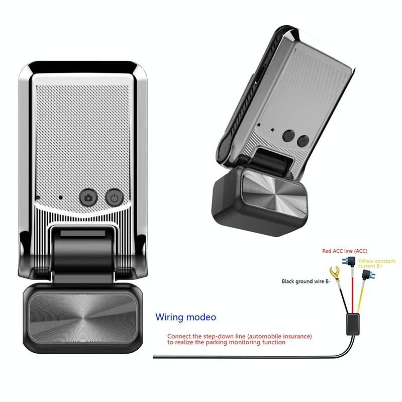 2k Dual Camera Wifi Car Dash Cam with Night Vision 5