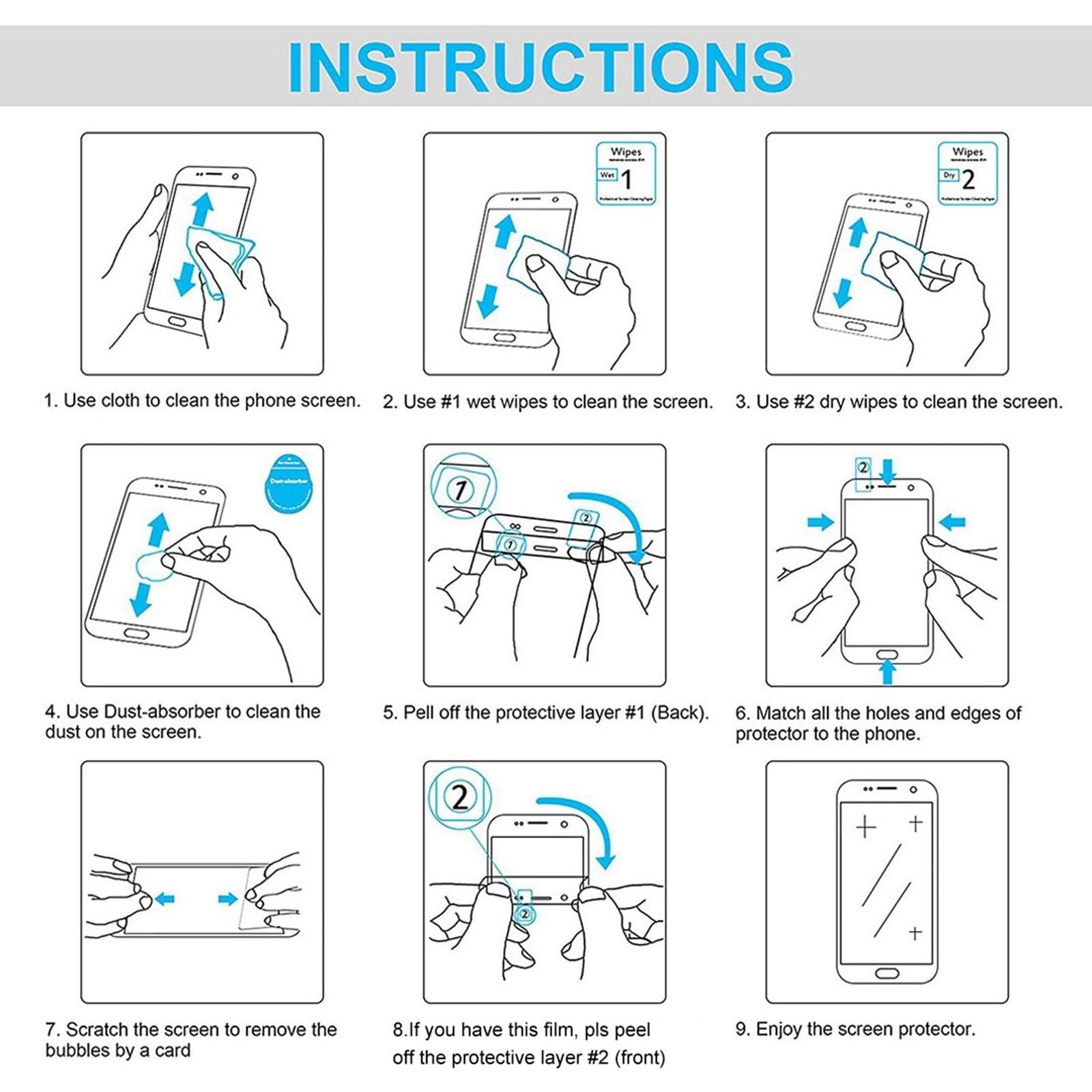25-pack Tempered Glass Film for Car Navigator Protection - For Xiaomi Su7 12