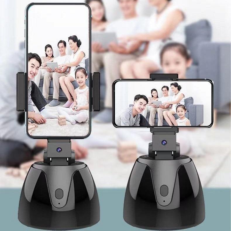 Smart 360-degree Follow-up Tripod Head with Live Video Recording and Charging 7