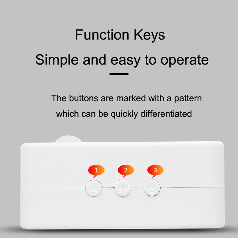 Entrance Voice Broadcaster - Small Horn Sensor For Doorbell Use - Battery Square 5
