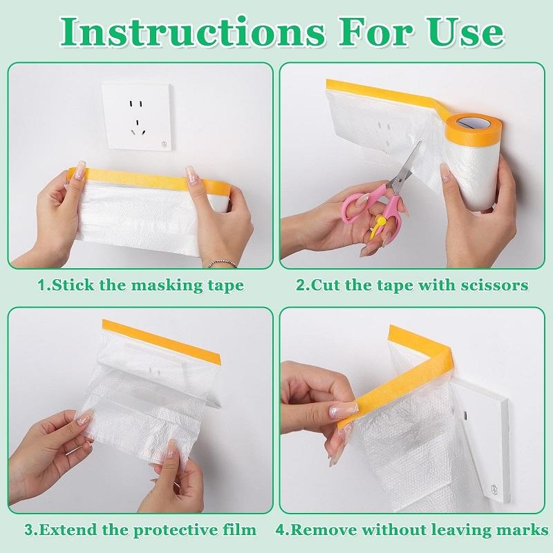 Protective Film For Furniture And Walls - 1.1M X 20M 6