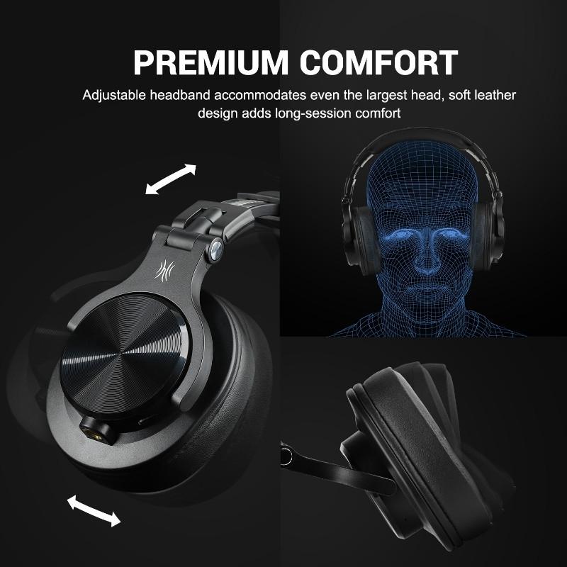 Wireless Bluetooth Headset Black / Red 4