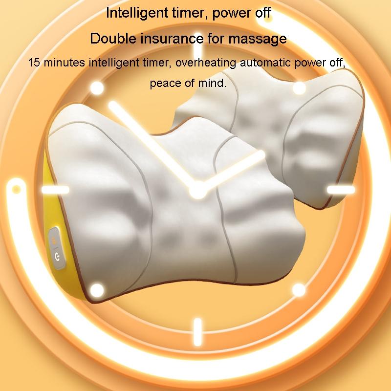 Portable Lumbar And Neck Massager For Car Gray Charging Model - Charging Model Gray 13