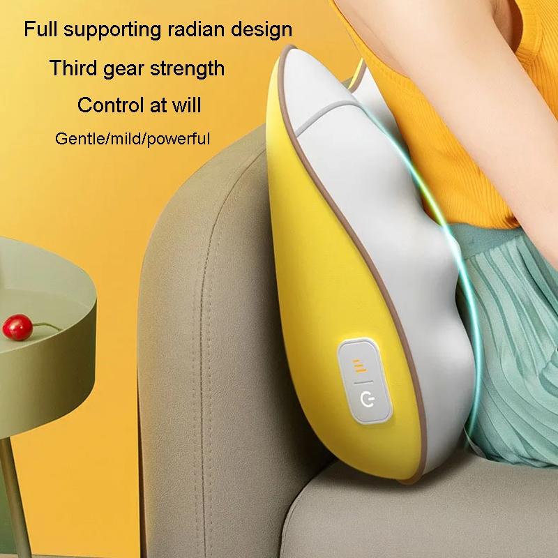 Portable Lumbar And Neck Massager For Car Gray Charging Model - Charging Model Gray 15