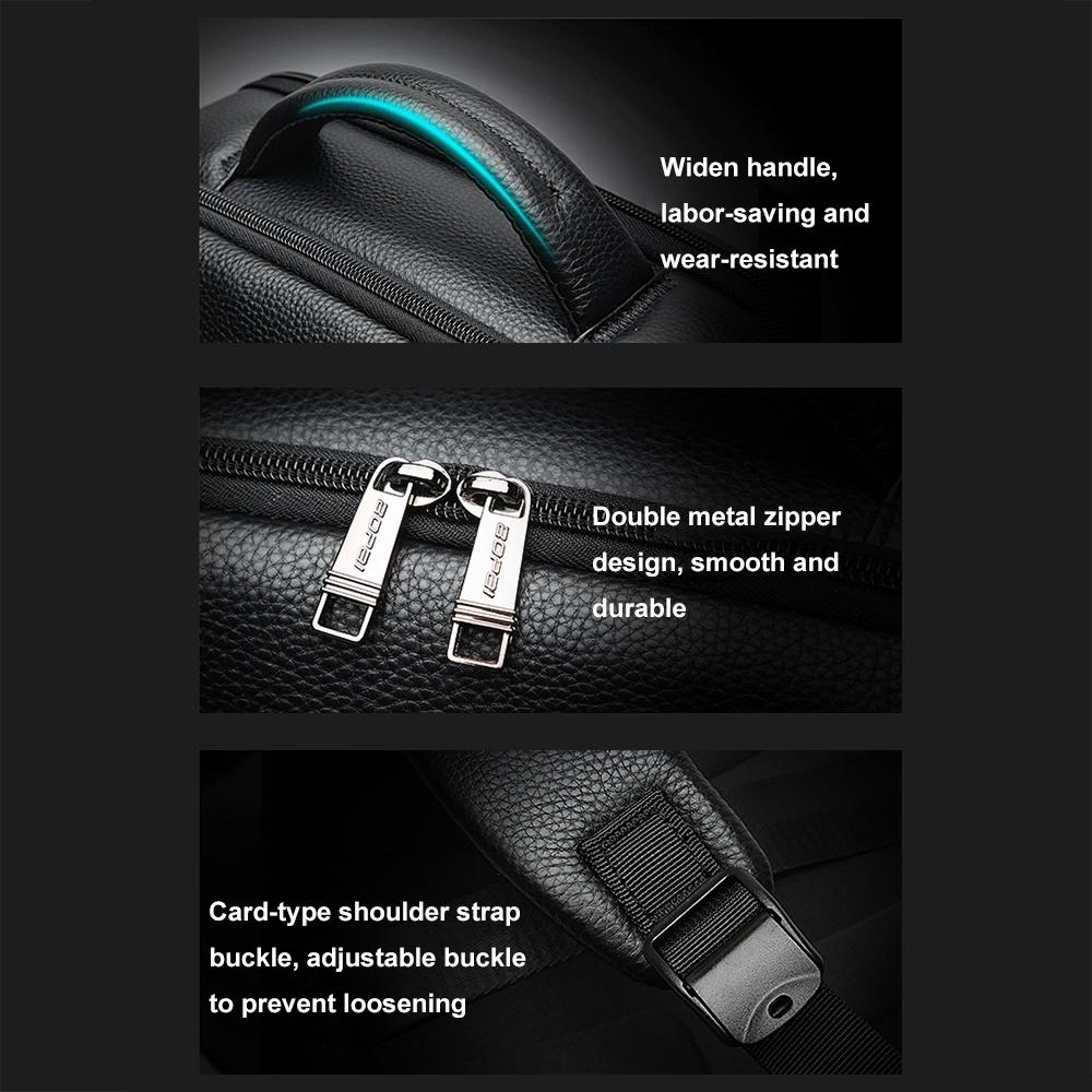 Deluxe Waterproof Laptop Backpack with Usb & Type-c Port - Large Capacity - 61-122631C 4