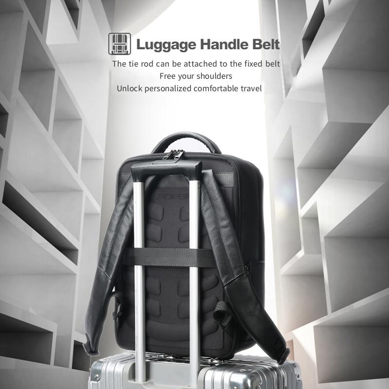 Deluxe Waterproof Laptop Backpack with Usb & Type-c Port - Large Capacity - 61-122631C 13