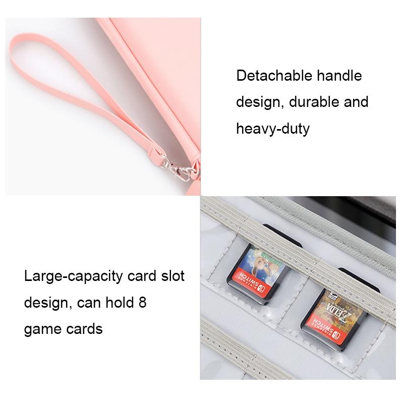 Switch Console Storage Bag with Cat Paw Design 8