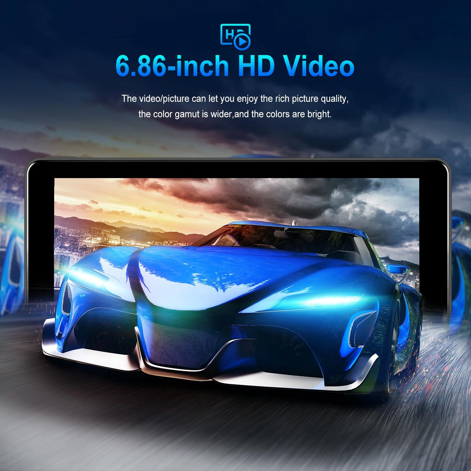 6.86 Inch 4K Dvr Smart Screen Player - Compact & High-Resolution - Standard + 64G Memory Card 5