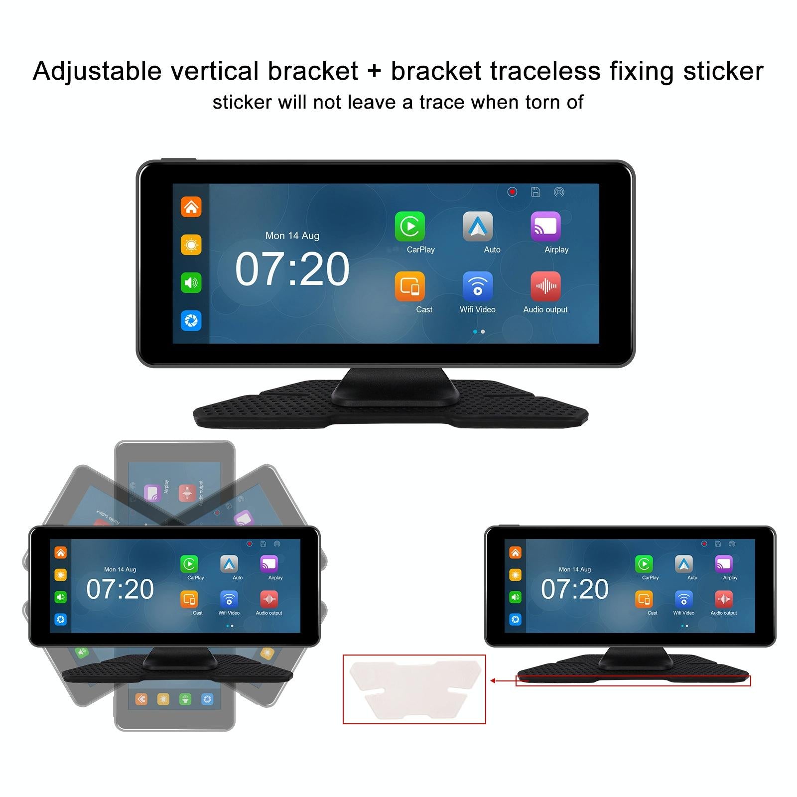 6.86 Inch 4K Dvr Smart Screen Player - Compact & High-Resolution - Standard + 64G Memory Card 8