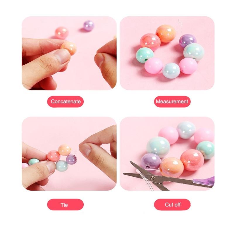 Diy Beaded Jewelry Set For Kids 15 Grids 4
