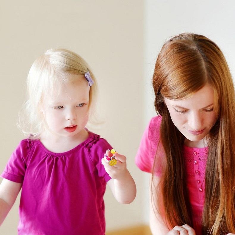 Diy Beaded Jewelry Set For Kids 15 Grids 7