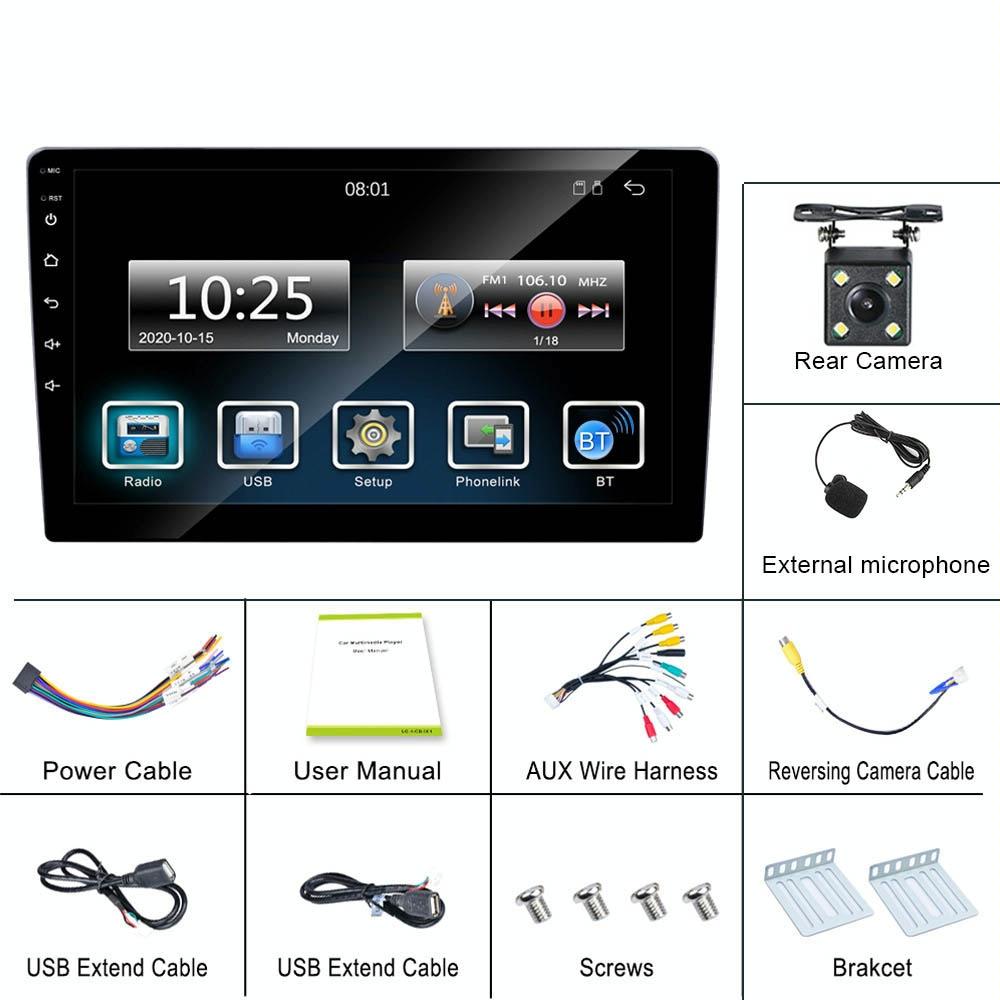 7 Inch Carplay Car Mp5 Player + 4 Light Camera - C7001 3