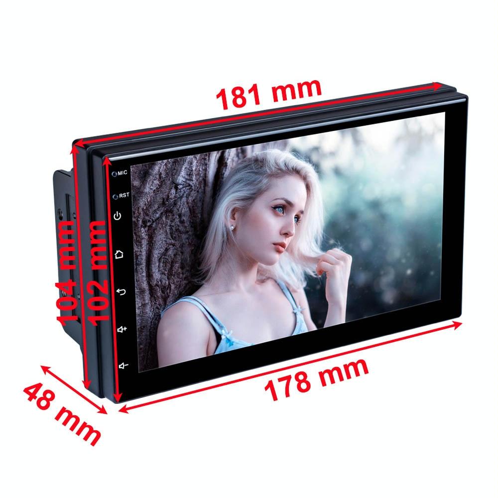 7 Inch Carplay Car Mp5 Player + 4 Light Camera - C7001 4