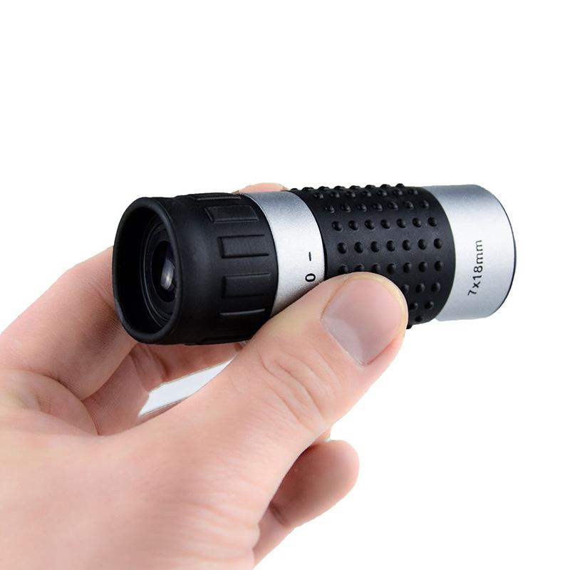 Compact 7X18 Monocular Telescope For Hunting Golf Hiking And Bird Watching - Rangefinders 3
