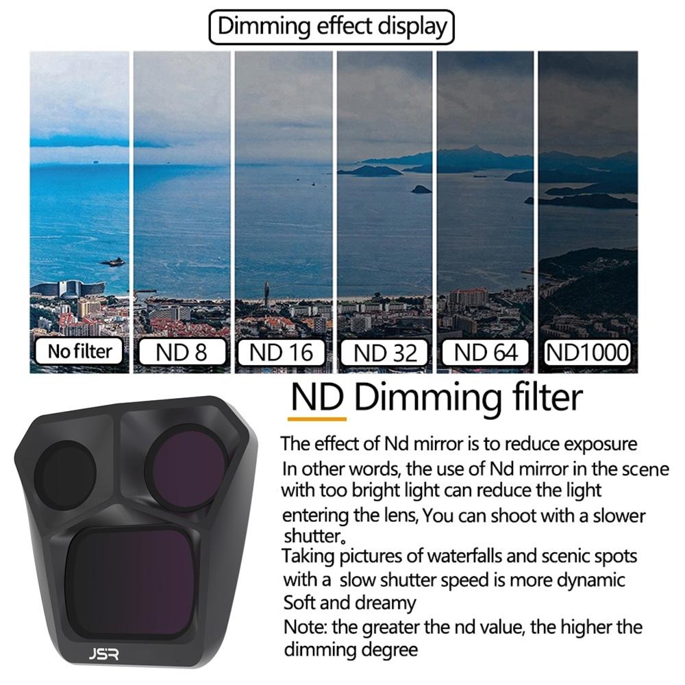 Nd8-64 Lens Filter Kit for Dji Mavic 3 Pro - 4 In 1 Ndpl Kit For Dji Mavic 3 Pro 10