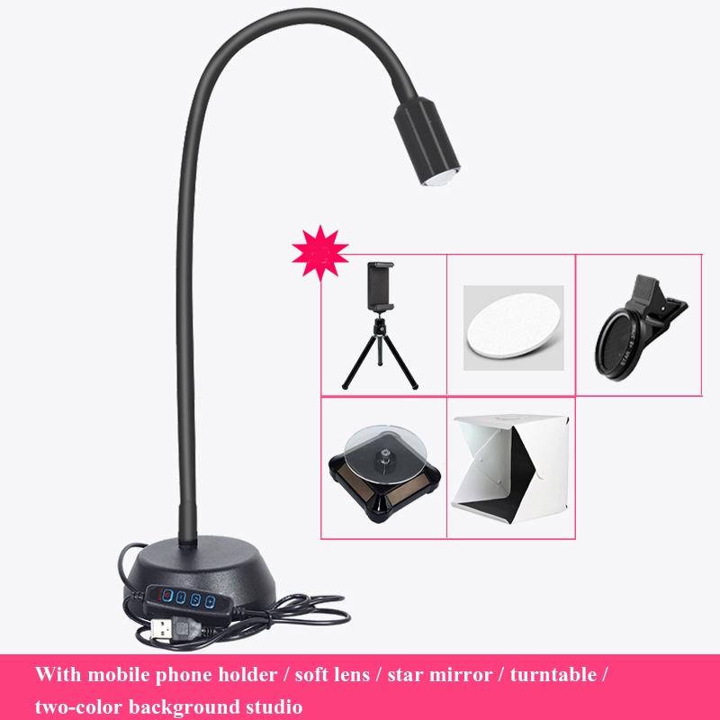 Adjustable Led Jewelry Table Lamp for Family Portraits 5
