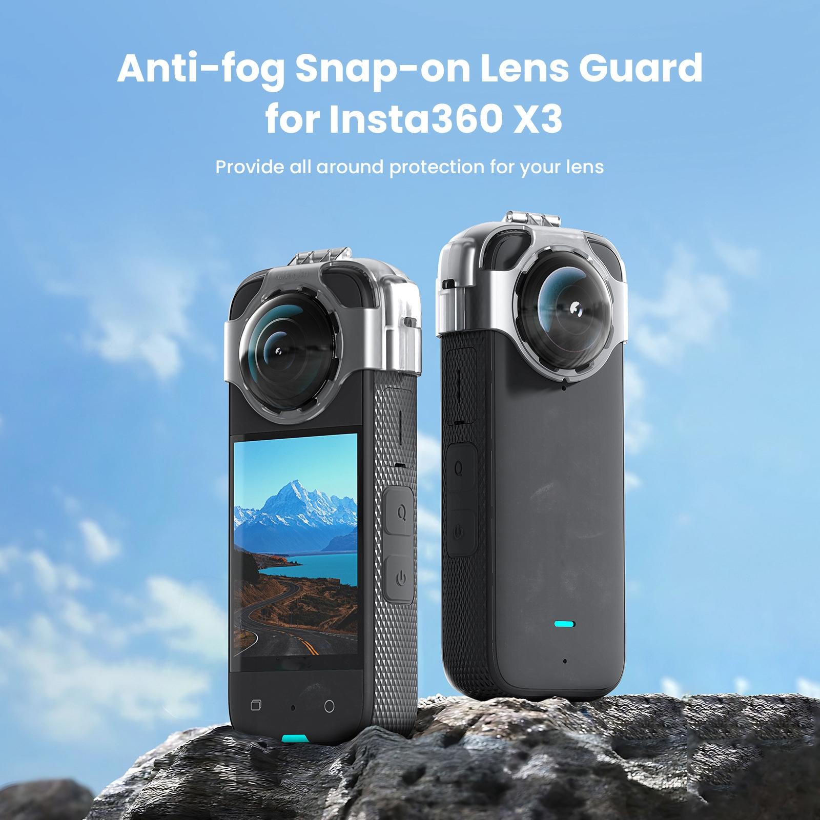 Amagisn Protective Lens Guard for Insta360 X3 Camera - Silicone Case 4