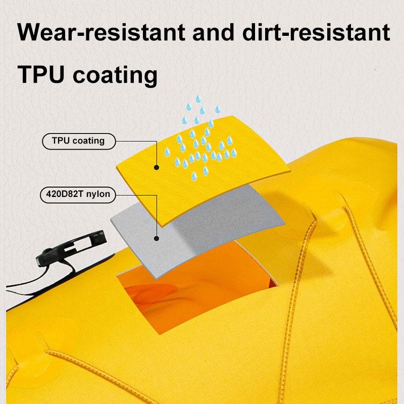 Waterproof Outdoor Stream Tracing Backpack Black 16L - Yellow-26L 14