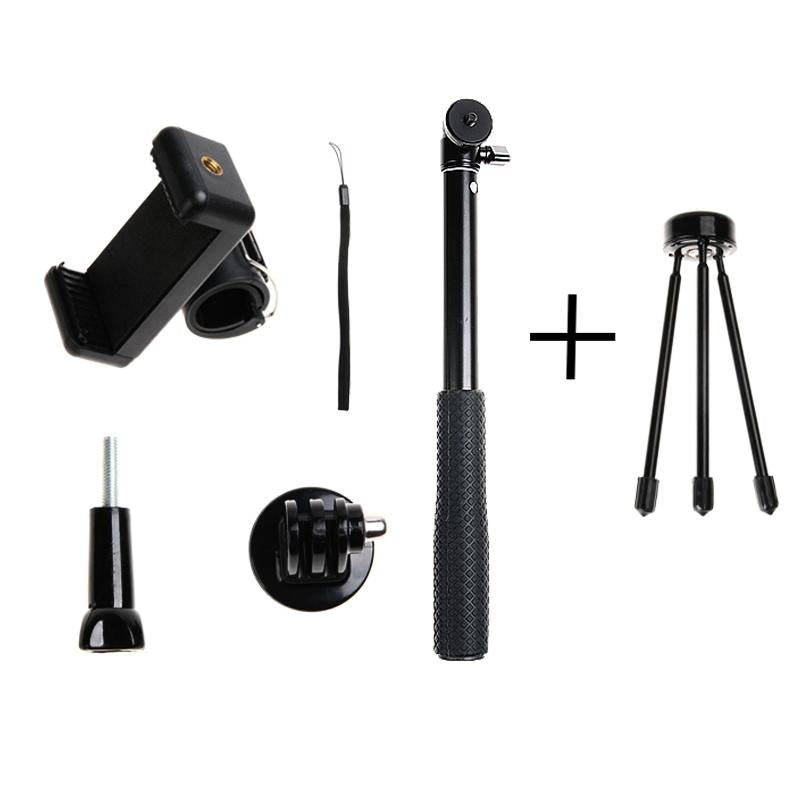 Foldable Tripod Selfie Stick for Action Cameras and Phones - 93cm 3